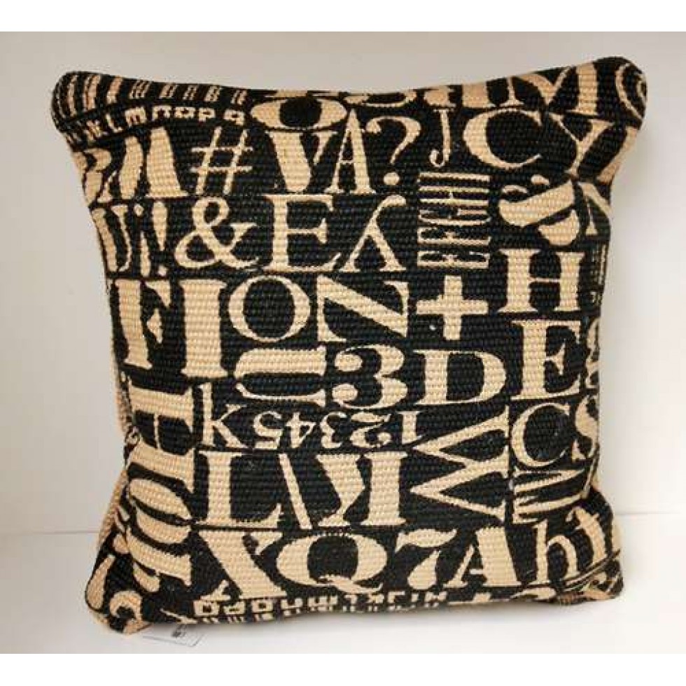 coussin lettre i